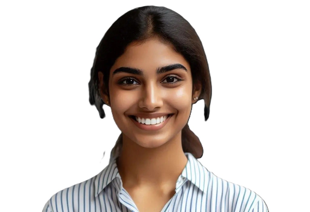 Candidate in interview